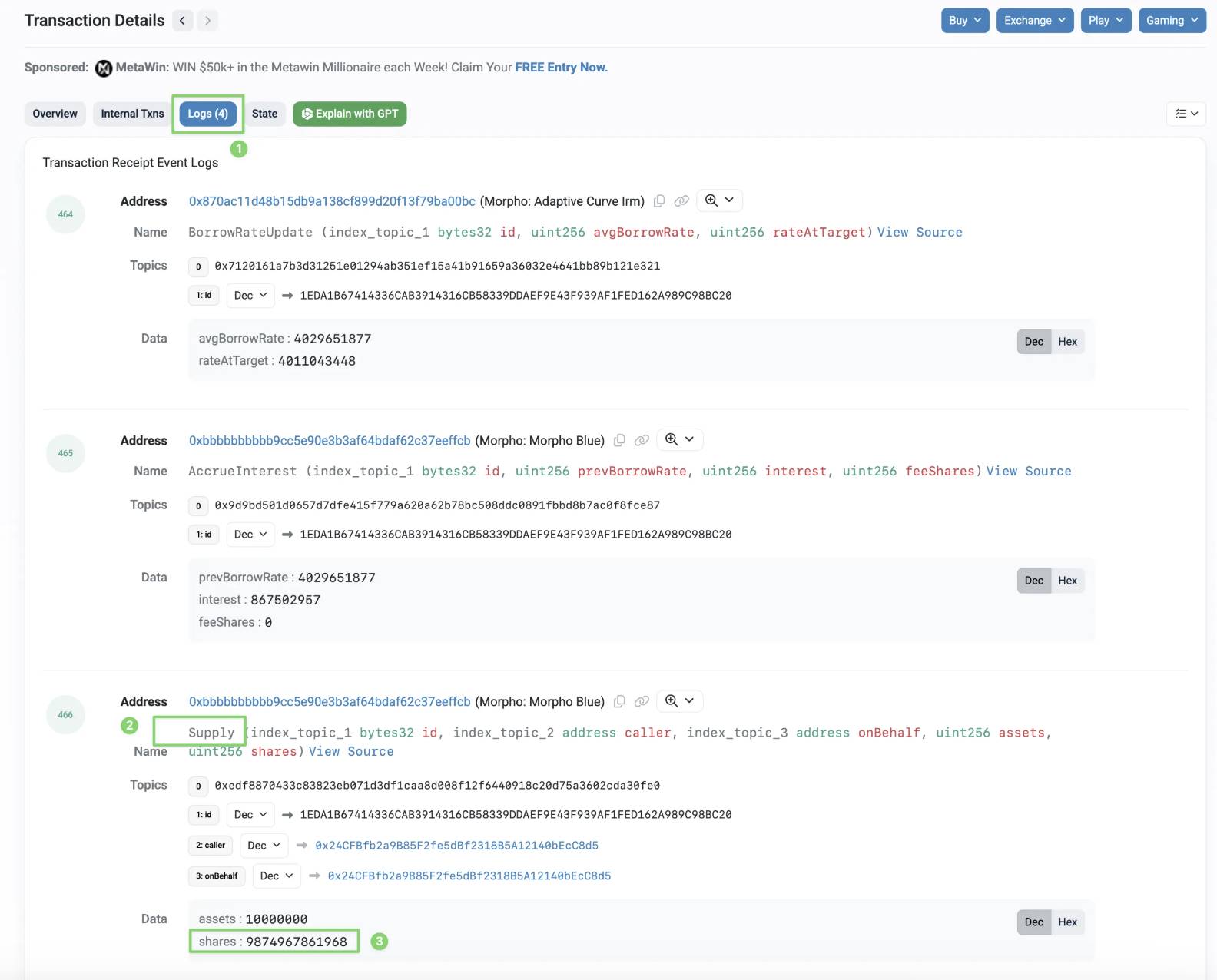 Morpho’s Complete Guide: From parameter interpretation to high-level gameplay, understand the “smart funds” in DeFi in an article插图26