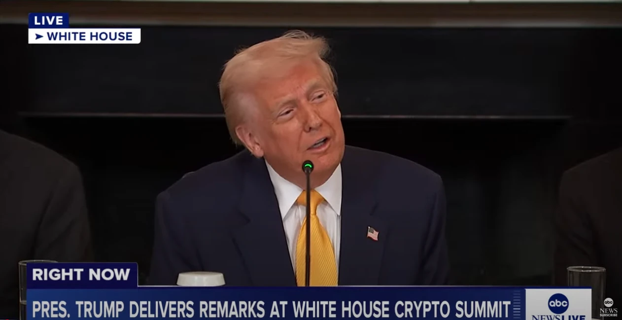 Full text of the White House Cryptocurrency Summit Live: “Industry praises”, but nothing else插图